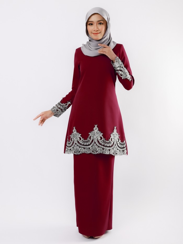 RATINAA KURUNG - MAROON