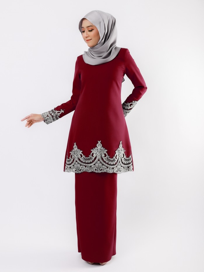 RATINAA KURUNG - MAROON