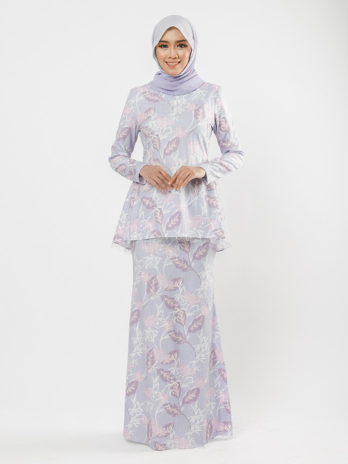 RISSA KURUNG - SILVER PURPLE