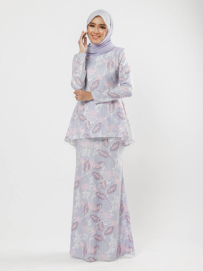 RISSA KURUNG - SILVER PURPLE