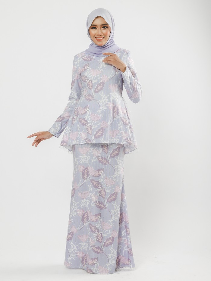 RISSA KURUNG - SILVER PURPLE