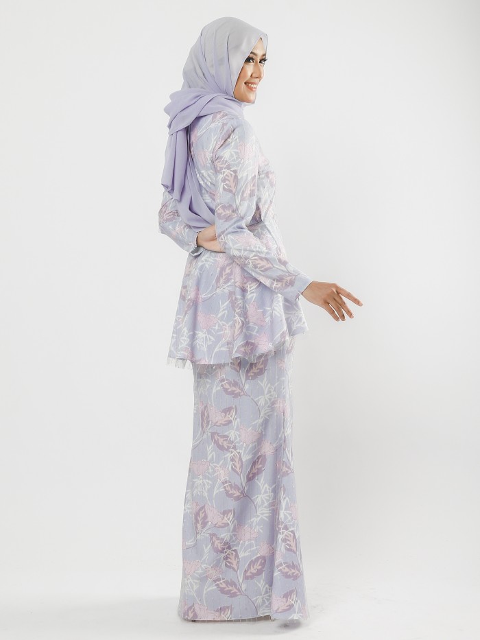 RISSA KURUNG - SILVER PURPLE