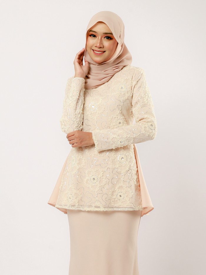 TIANA KURUNG - NUDE CREAM