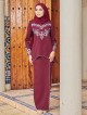 ZAHARA KURUNG - MAROON