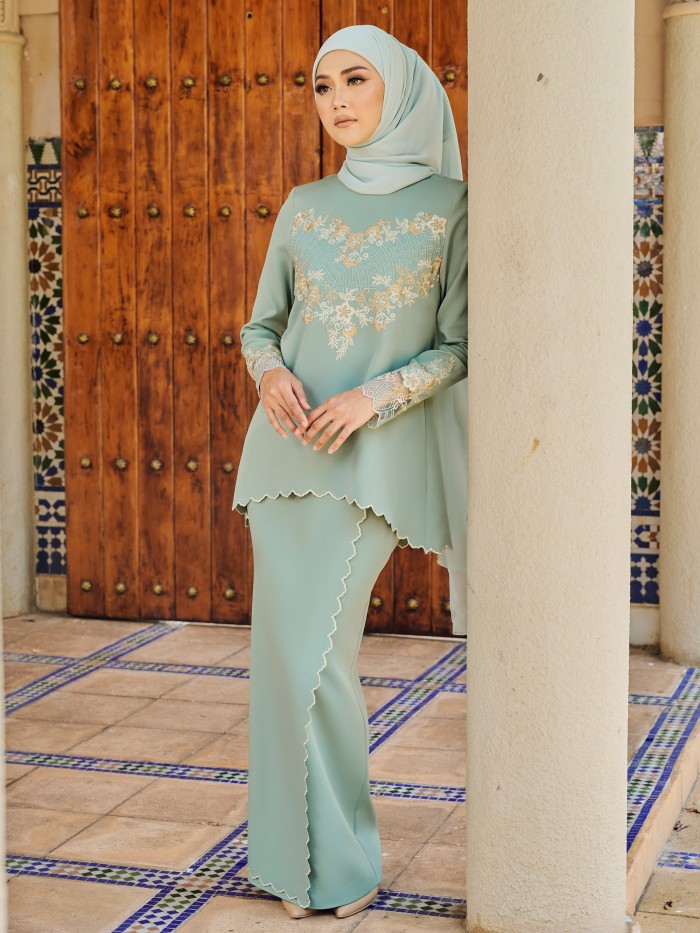 ZAHARA KURUNG - DUSTY MINT