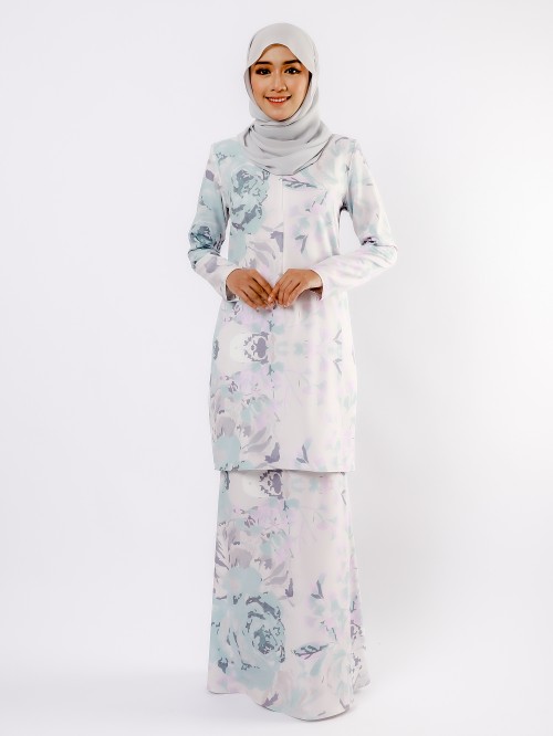 ADEELA KURUNG - GREY MINT