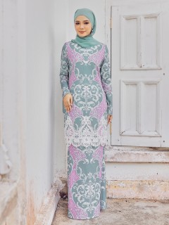 BALQIS KURUNG - DUSTY MINT