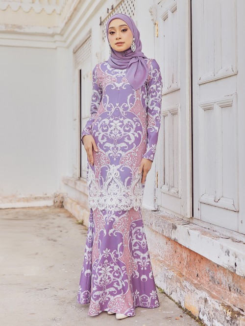 BALQIS KURUNG - DUSTY PURPLE