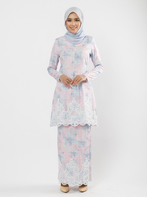 ESREEN KURUNG - PINK BLUE