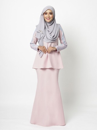 ADERINNA KURUNG - DUSTY PINK