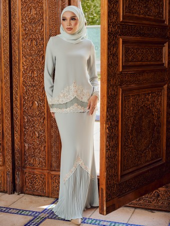 ESKA KURUNG - DUSTY GREEN